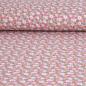 Preview: Musselin Double Gauze Blümchen allover bunt pastell